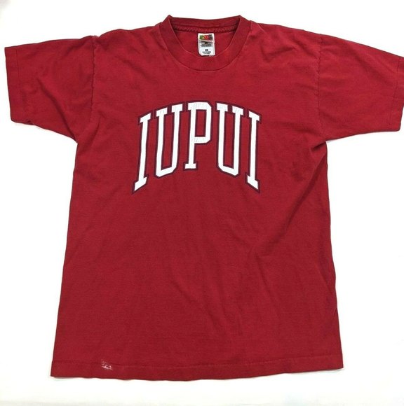 Fruit of the Loom Other - Vintage 90s Fruit of the Loom IUPUI Tee T-shirt Single Stitch L Indiana Purdue
